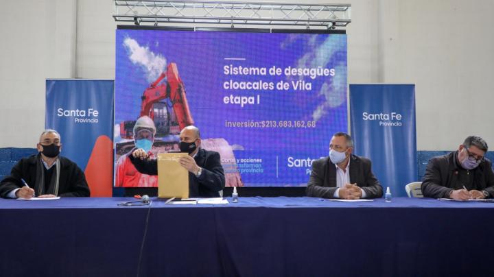 Una obra cloacal beneficiará a 1500 vecinos 