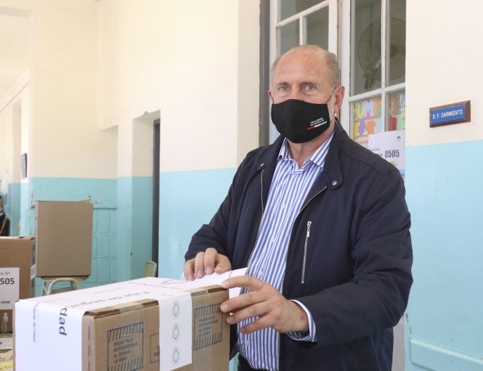 Perotti destacó la normalidad del acto comicial