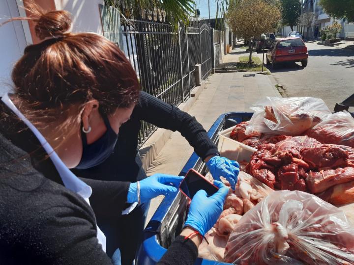 Decomisan media tonelada de carne en mal estado
