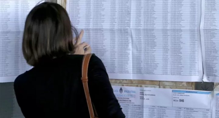 Padrón definitivo: consultá tu lugar y mesa de votación