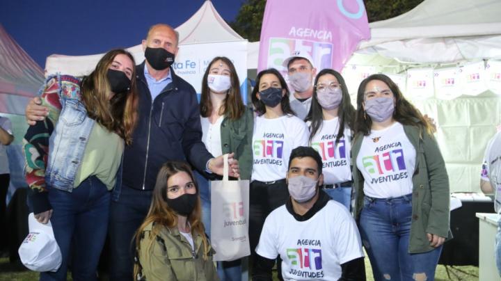 Perotti celebró el primer año del Boleto Educativo