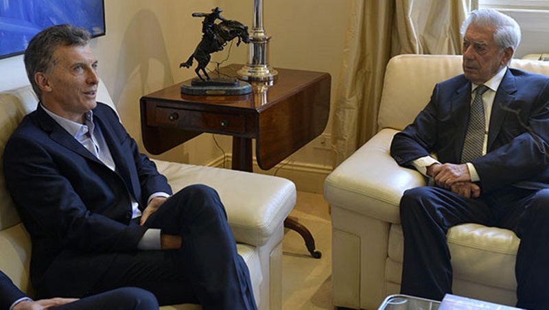 Vargas Llosa: “Se respiran vientos de renovación en la Argentina”