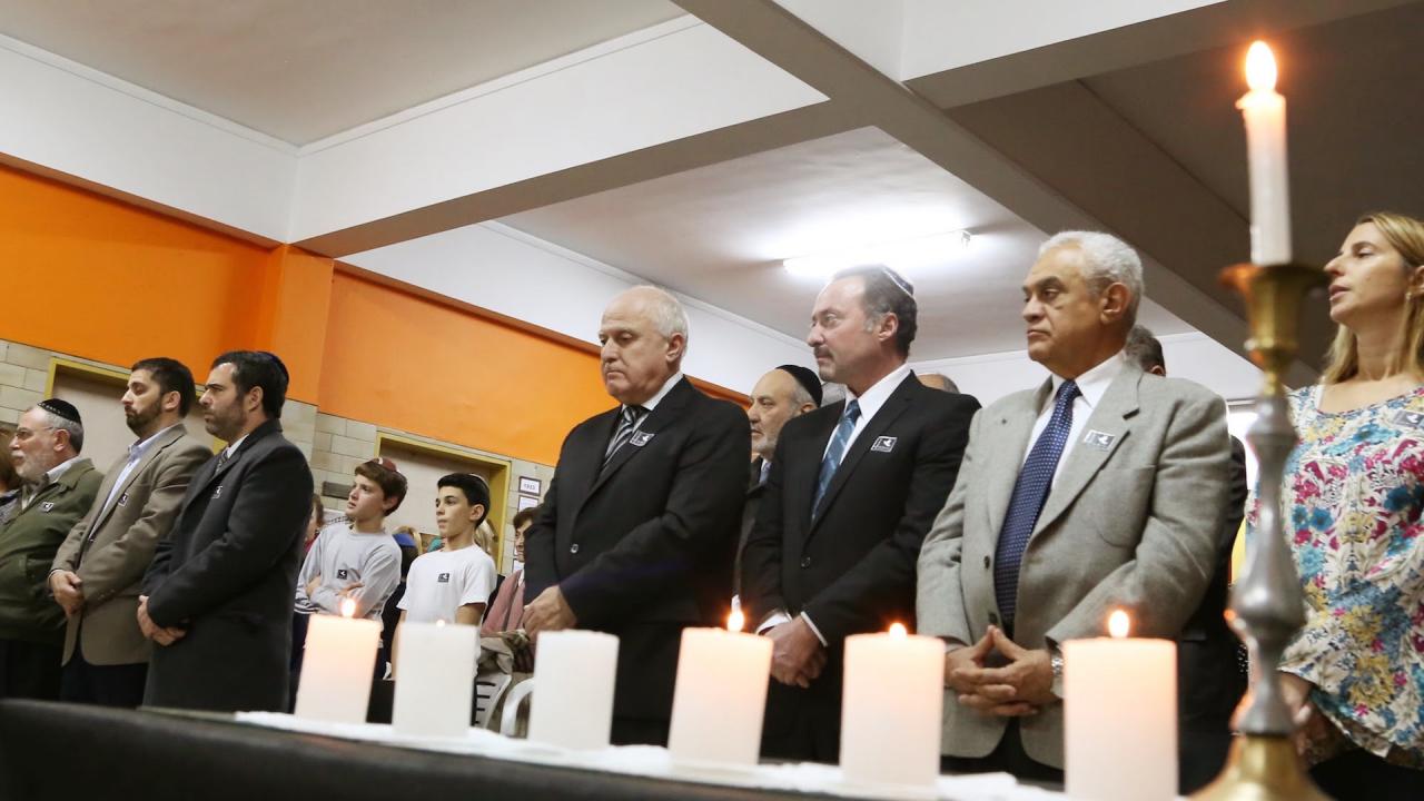 Lifschitz reivindicó “el compromiso contra el terrorismo y la discriminación” 