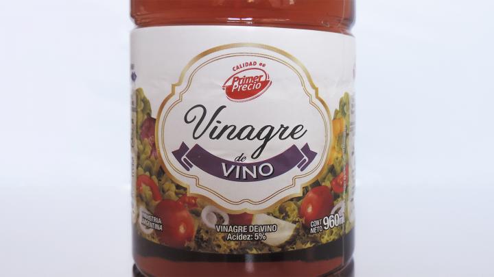 Alerta alimentaria por una marca de vinagre de vino