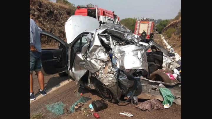 Dos argentinas murieron en un triple choque en Brasil