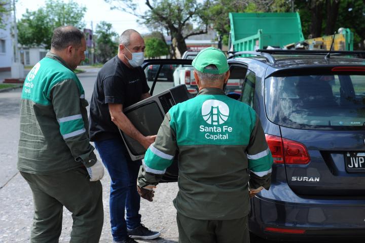 Recolectan 3,5 toneladas de aparatos electrónicos