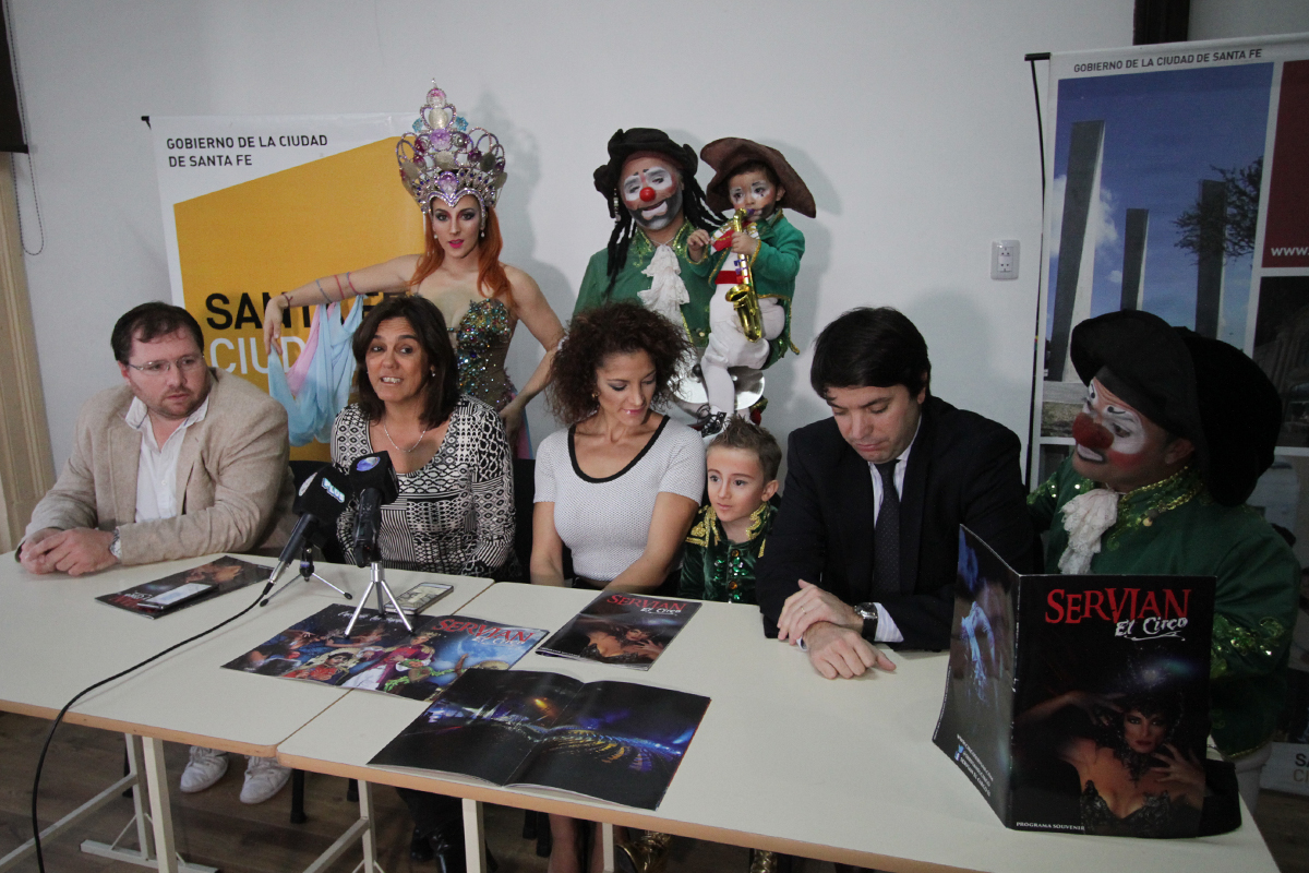 La presentación en Santa Fe.