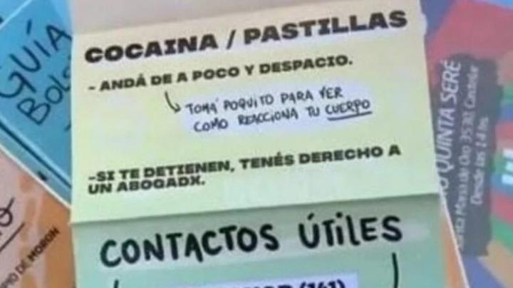 Reparten folletos con “tips” para consumir drogas