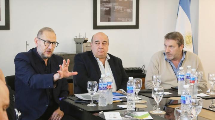 Perotti se hizo cargo de una obra que lleva 30 años de promesas