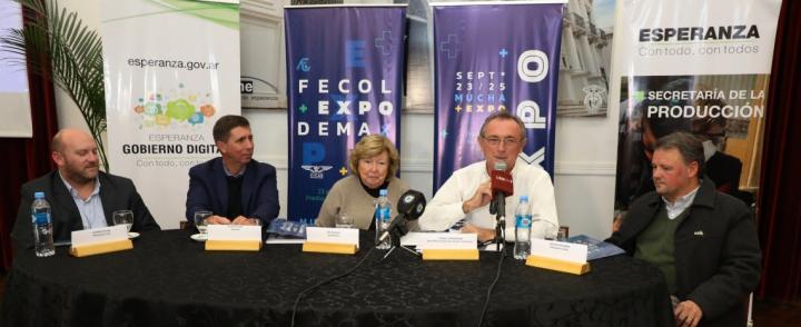 Fecol y Expodema, dos ferias juntas en Esperanza