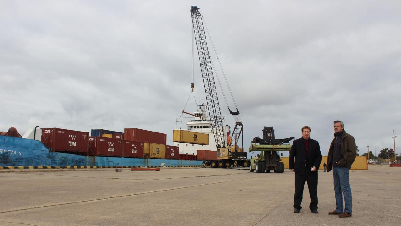 El Puerto de Santa Fe en actividad nuevamente