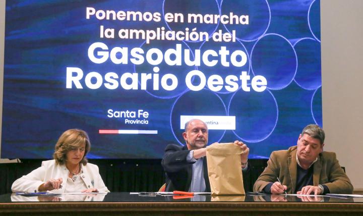 Gasoducto Gran Rosario: su ampliación beneficia a 120 mil personas