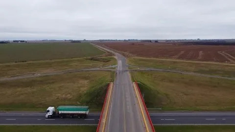 Repavimentan otra ruta de Santa Fe