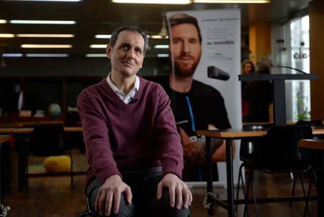 Messi le cumplió el sueño a un abogado ciego