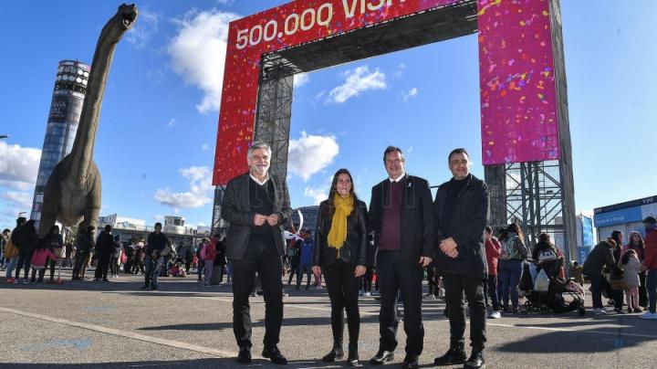 Tecnópolis celebró su visitante 500.000 de las vacaciones