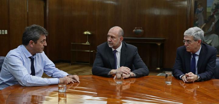 Cumbre entre el gobernador de Santa Fe y Sergio Mazza