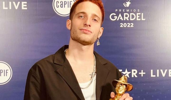 El rapero Wos se quedó con el Gardel de Oro