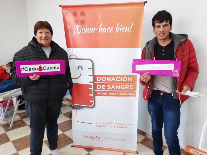 Santa Fe registró la donación de sangre número 1000 del año