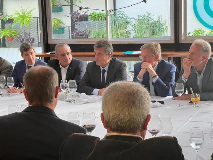 Sorpresiva reunión de Sergio Massa con los ruralistas
