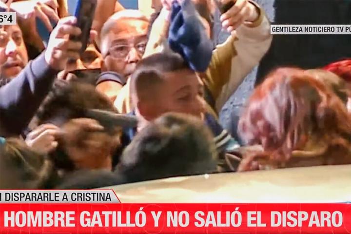 Intentaron matar a Cristina