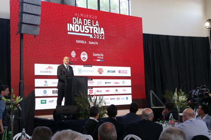 Perotti celebró en Rafaela el Día de la Industria