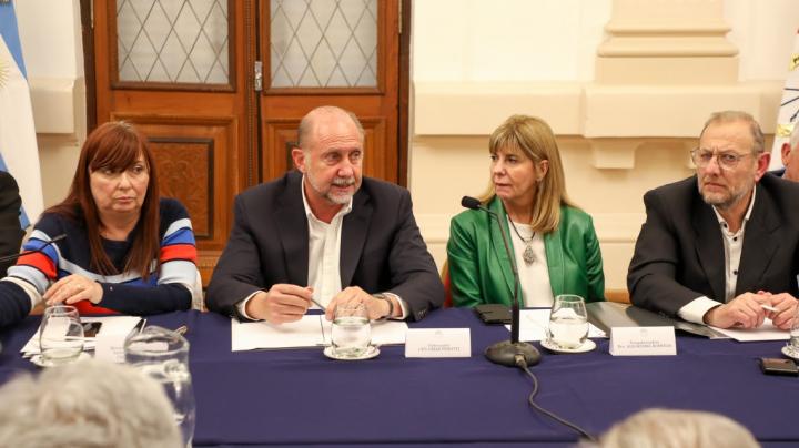 Perotti reunió otra vez a la Junta Provincial de Seguridad