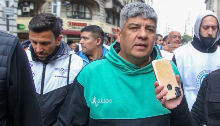 Pablo Moyano se fue de la CGT