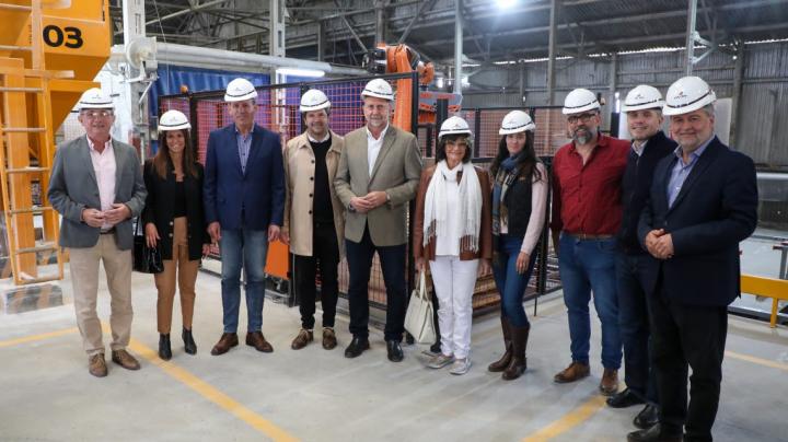 El gobernador destacó la “vocación industrial” de Culzoni
