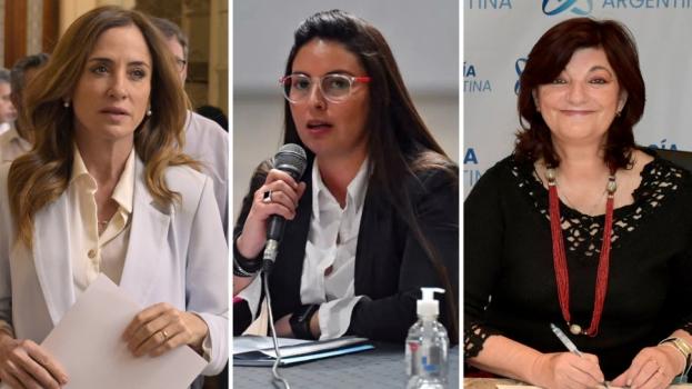 Tres mujeres lideran tres ministerios nacionales