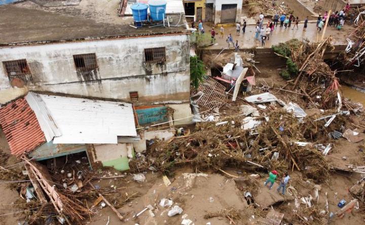 Deslave arrasó un pueblo de Venezuela: 25 muertos 
