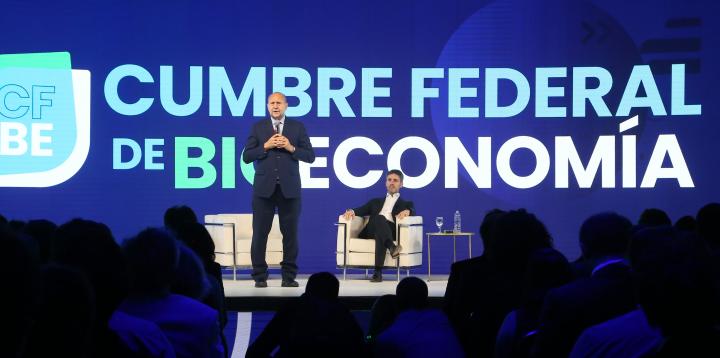 Omar Perotti abrió la Cumbre Federal de Bioeconomía