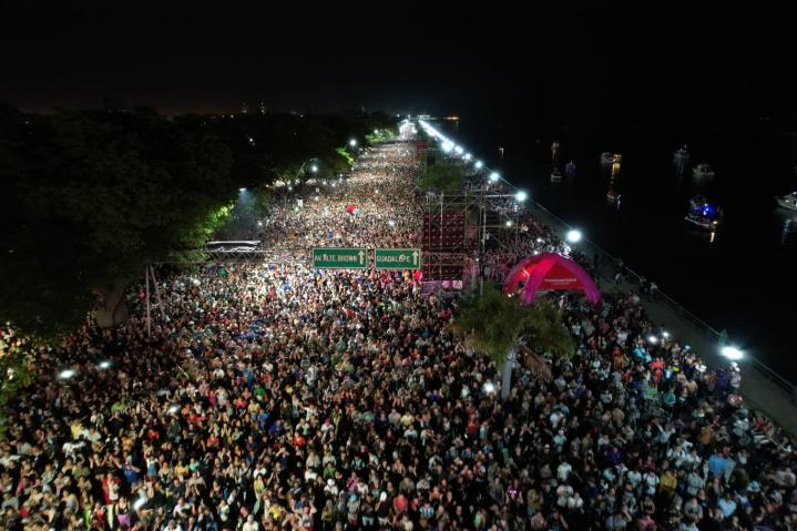 120.000 personas festejaron el cumple de la Ciudad de Santa Fe
