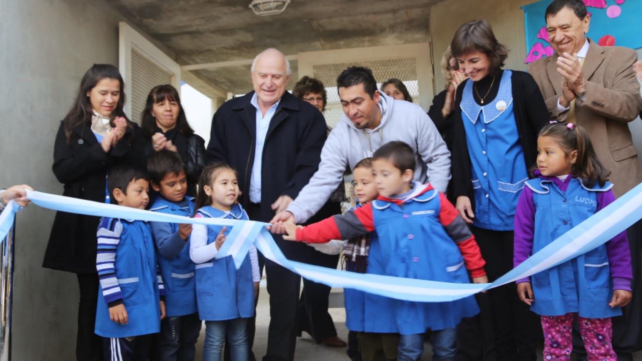 La provincia inauguró un nuevo jardín de infantes