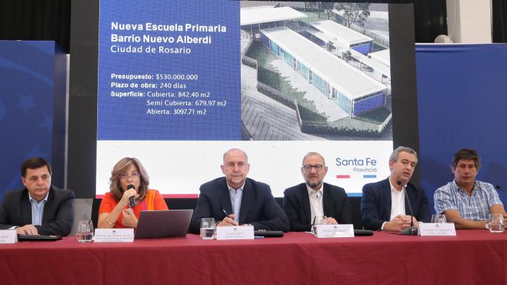 La Provincia construirá una escuela primaria en Rosario