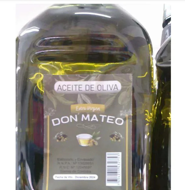 Prohíben la venta de un aceite de oliva