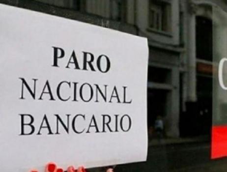 Bancarios: paro nacional por reclamos salariales