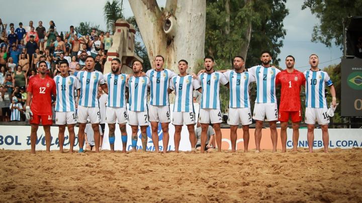 Argentina clasificó al Mundial de Fútbol Playa 
