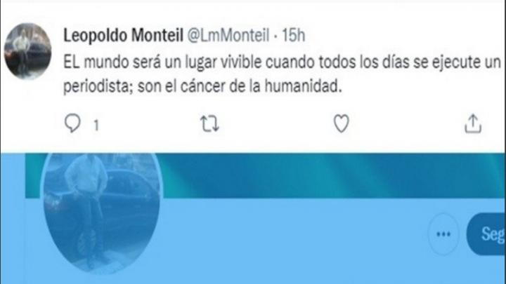 Abogado dice que “los periodistas son el cáncer de la humanidad”