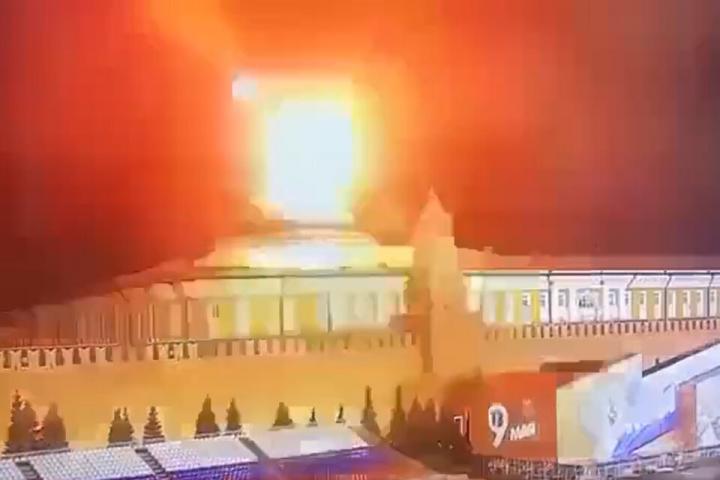 Intentaron asesinar a Vladimir Putin con drones en el Kremlin