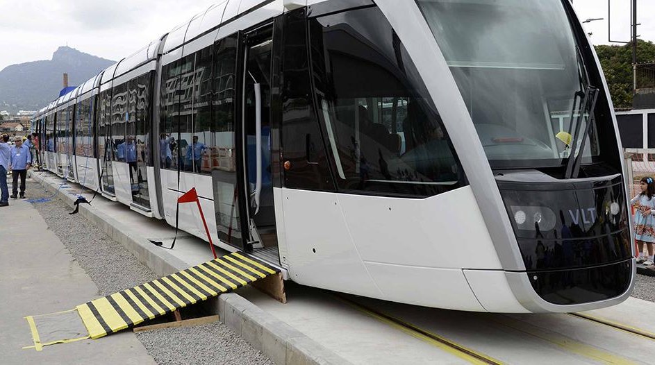 Un tren diseñado por argentinos en los Juegos Olímpicos