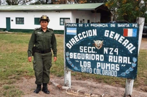 Una mujer asumió como jefa de sección de Los Pumas