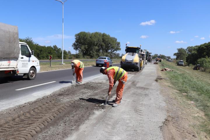 Inician las obras para mejorar la autopista Rosario - Santa Fe