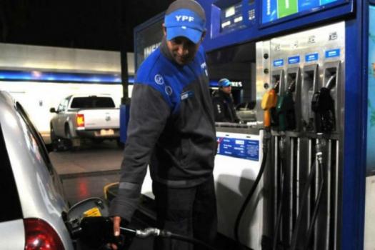 YPF aumentó un 4,5% las naftas