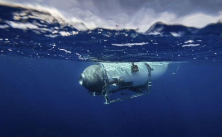 Desapareció un submarino con turistas que exploraba los restos del Titanic