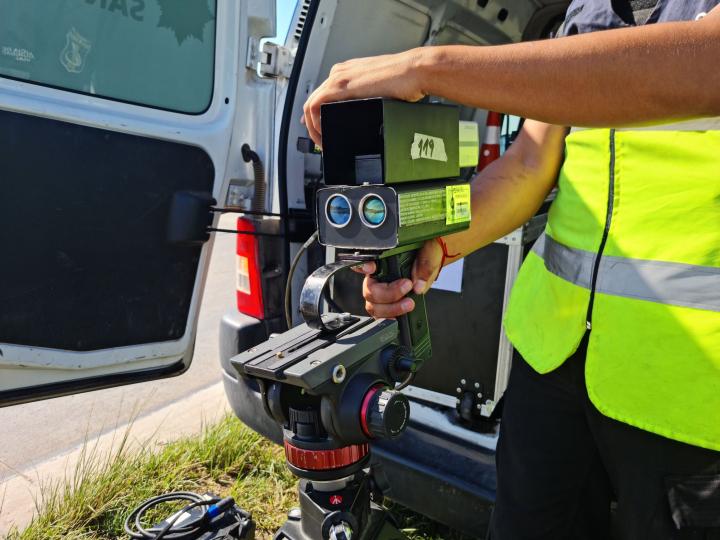 Radares móviles para controlar la velocidad en Santa Fe