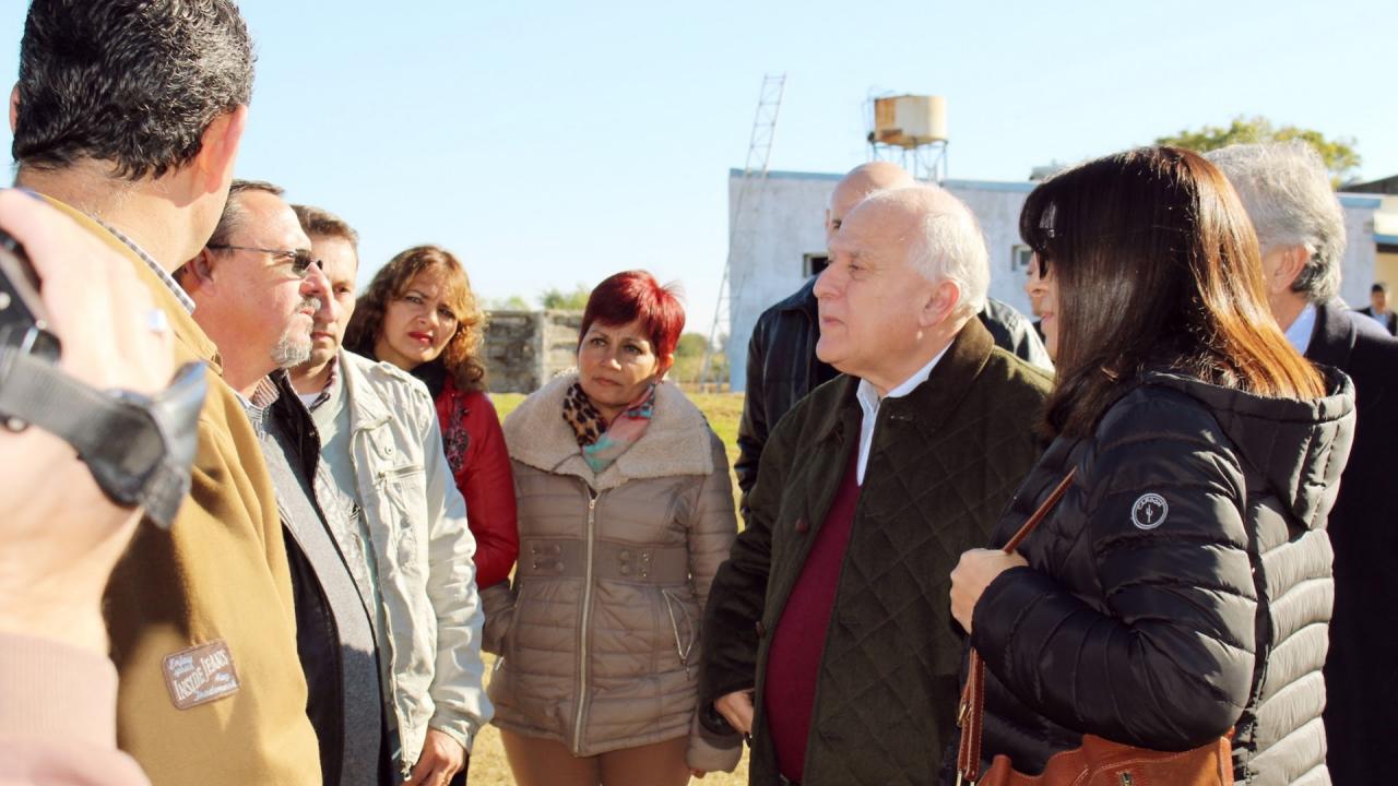 Lifschitz visitó la EFA de Tostado