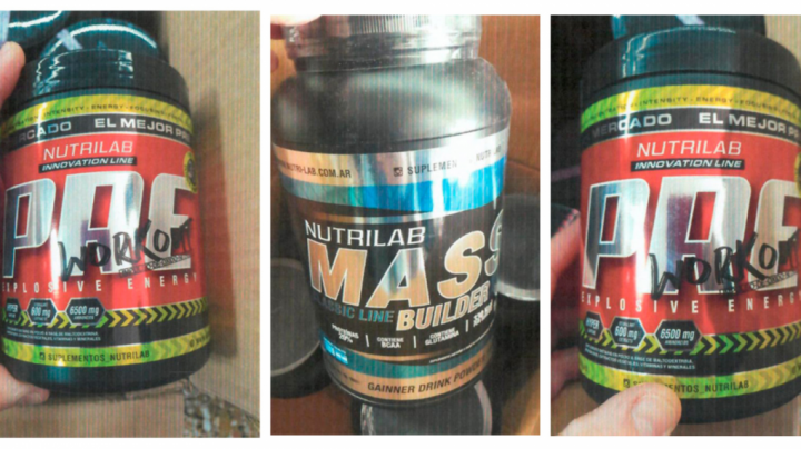 Alerta alimentaria de varios suplementos dietarios