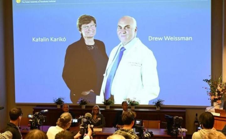 Covid 19: Nobel de Medicina 2023 para dos investigadores