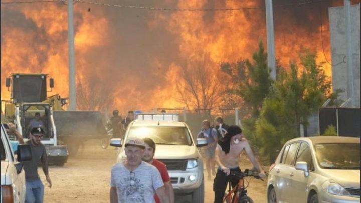 Impactantes incendios en Córdoba: evacuados y casas quemadas 