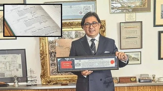 Un santafesino fue galardonado con la llave de la ciudad de Londres